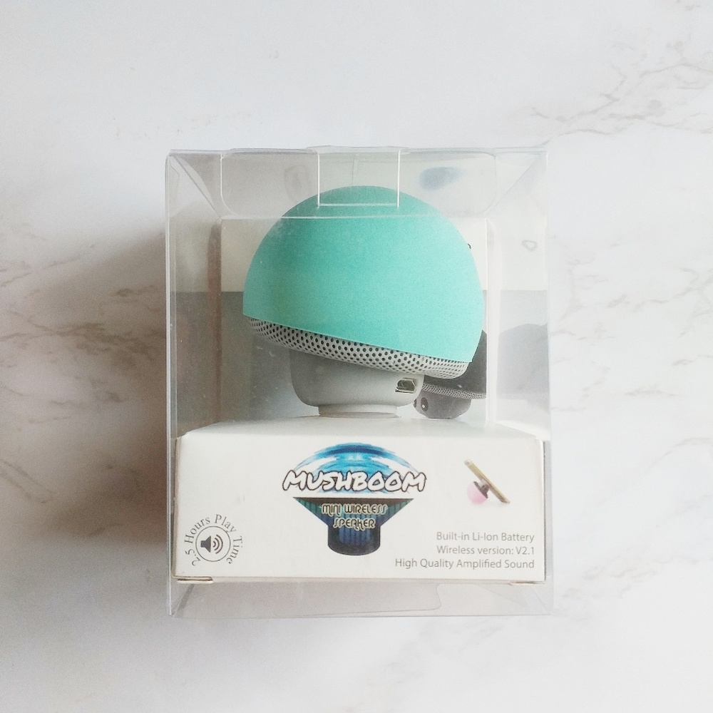 5/$15 Mushboom Mini Mushroom Bluetooth Speaker - Picture 2 of 8